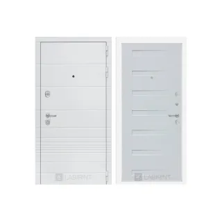 Входная дверь Labirint Трендо 14 Дуб кантри белый